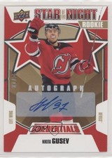 2019 Credentials Star of the Night 2nd Stars Rookies 1/25 Nikita Gusev Auto ck6