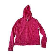 Members Mark Girls Pink Active Full Zip Hoodi...