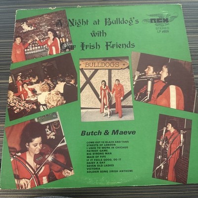 Butch & Maeve, A Night at Bulldog s with Our Irish Friends, (LP, Album) Rare