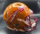 Jermaine Johnson Signed Speed Flash Authentic Helmet Florida State Seminoles BAS