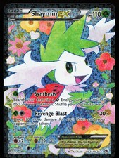Shaymin EX RC21/RC25 Holo Full Art Legendary Treasures Pokémon Card