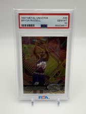 1997-98 Metal Universe - Bryon Russell #99 PSA 10
