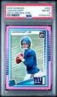 2025 Panini Donruss #400 Jaxson Dart PSA 8 Optic Preview Pink