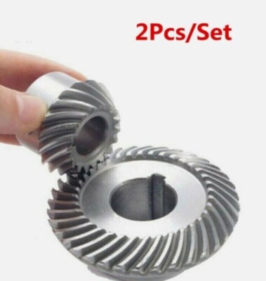 1Set Spiral Bevel Gear C77+C96 For 3# 4# Milling Machinery Lifting-