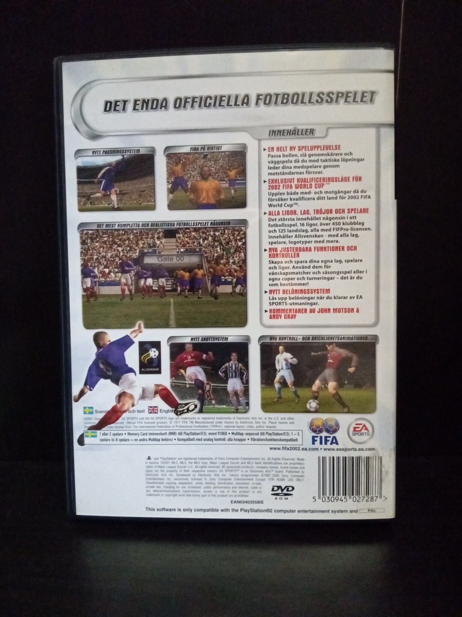 その他 Baby Football [DVD] FIFA Football 2002 Video Games Sony PlayStation 2 PAL ~ Trl8