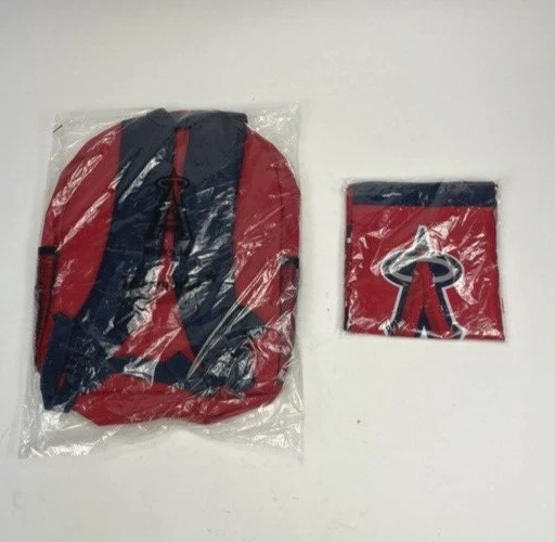 MLB Los Angeles Angels Bundle Stadium Giveaway : Fringe Red Scarf & Red Backpack - Image 2 of 4