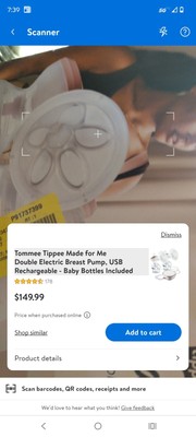-NEW- Tommee tippee Made for me Double Electric Breast pump NIB