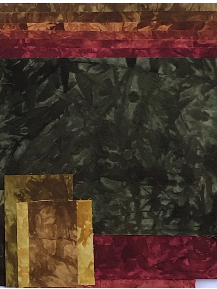 On The Trail Creations Autumn Leaves Table Runner Quilt Kit - Beret ...
