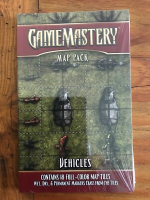 Paizo GameMastery Map Pack - Vehicles Pathfinder D&D BRAND NEW SEALED RPG D20