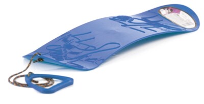 Snowboard Kunststoff mit Seil und Griff  Poporutscher Board Schneebord Kinder