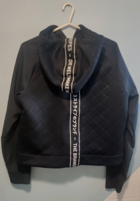 ADIDAS ORIGINALS NMD Womans Half-Zip Hoodie Size UK 12 Cropped Windbreaker  | eBay UK