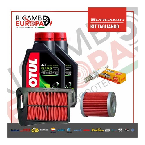 Kit Tagliando Suzuki AN 400 Burgman 2007-2015 - Include Olio Motul, Candela NGK, Filtri Olio E Aria - Foto 4