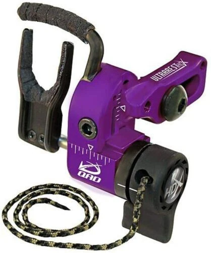 QUALITY ARCHERY DESIGNS NEW QAD Arrow Rest PURPLE UltraRest HDX Drop Away Right Hand Bow Girl Ladies