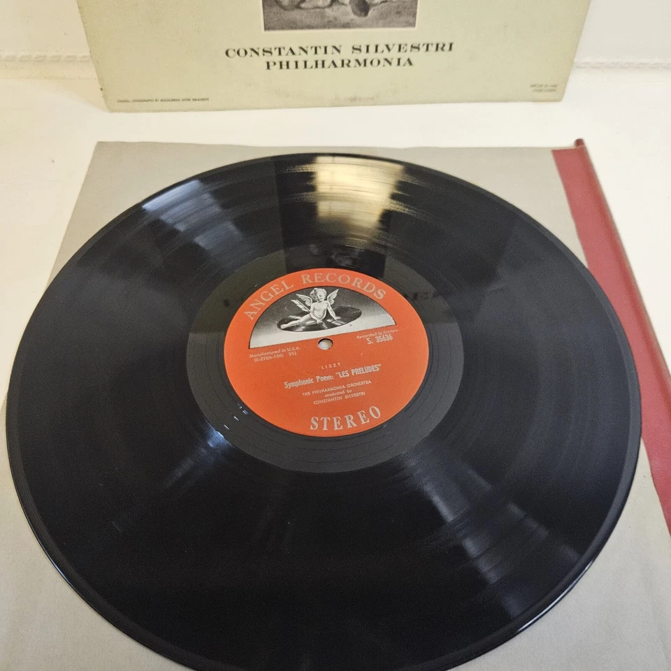 FALP 592 - CONSTANTIN SILVESTRI - LISZT les preludes, tasso - LVDSM LP EX+ - Image 2 of 4