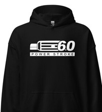 6.0 Powerstroke Hoodie, Mens Power Stroke Diesel Truck Sweatshirt, Pullover