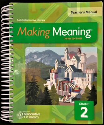 2nd - Making Meaning - TEACHER'S MANUAL  (2015, Third Edition)