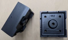 6 x 6 Post Base, Anchor-able Heavy Cast Aluminum Structural - Ornamental