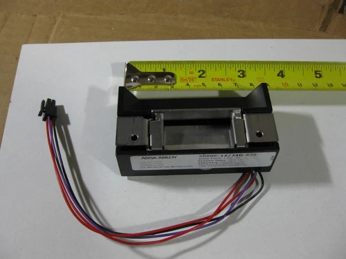 Assa Abloy 5000C-12/24D-630 Electric Door Strike 12-24VDC Low Profile Door Lock