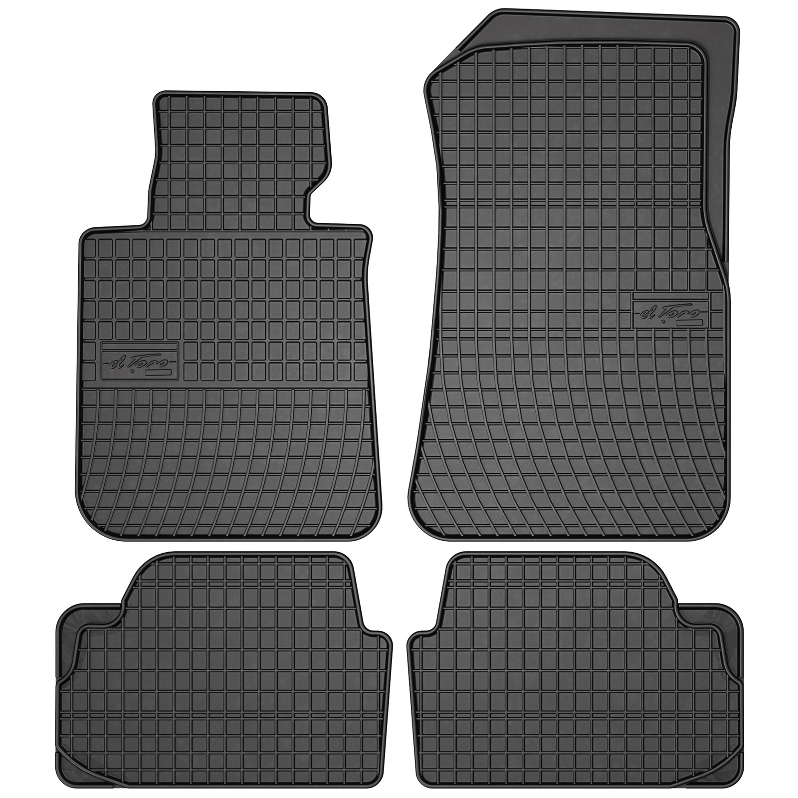 Tapis de sol caoutchouc Frogum anti-boue pour protéger la moquette BMW E87