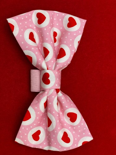 Dog Slide on Collar Bow Ties - Valentines Day themed design - Picture 11 of 17