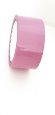 COLORED POLYPROPYLENE CARTON SEALING TAPE ACRILYC ADHESIVE 2.0 MI PINK 2 ROOL