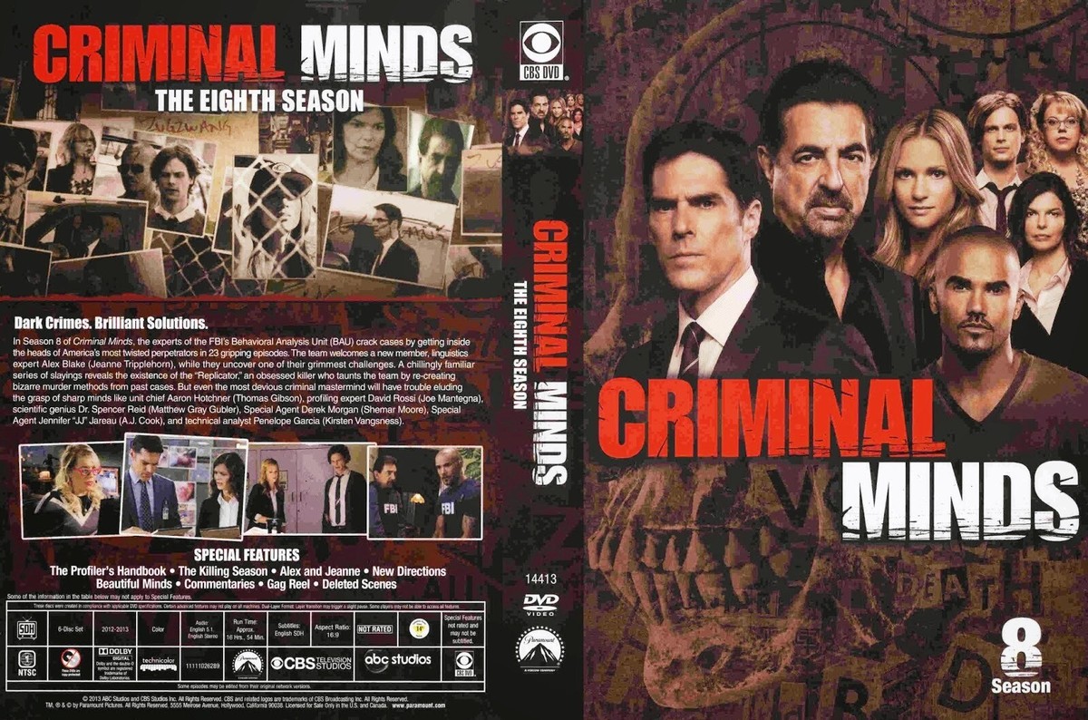 Criminal Minds (Complete 4th,6th,7th, & 8th Season's) Buy
