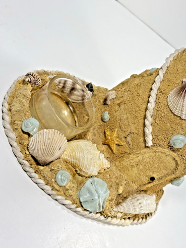 Yankee Candle TART WARMER "Sandcastle" #1091242 Seashells Nautical NO DISH - Picture 12 of 20