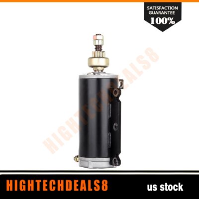 New Starter Motor For Johnson Outboard 150-235 HP - Caltric Replacement, 12V, 8-Tooth