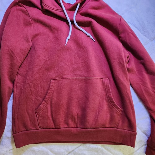 Red Pull Over Hoodie Medium Old Navy - Picture 3 of 7