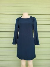 ZARA Woman GREEN Short  DRESS LONG Sleeves Size S #4222B