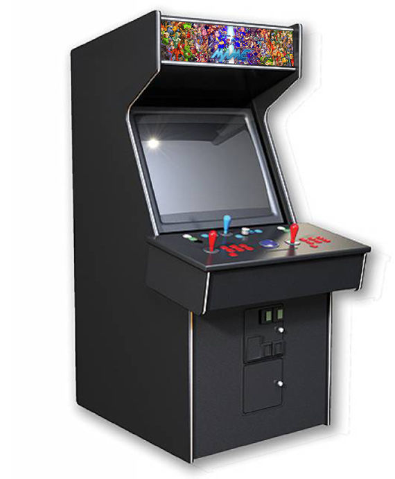 mame Mame Arcade Classics Marquee For Reproduction Header/Backlit