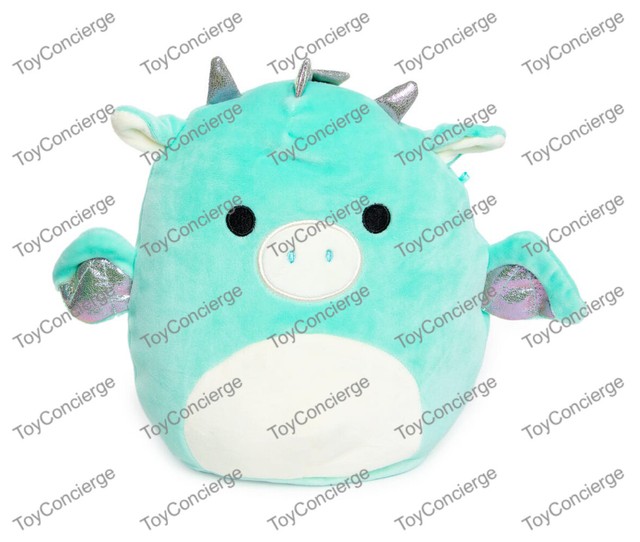 Kellytoy SQUISHMALLOWS Plush MILES The DRAGON Green 8 inch NWT | eBay