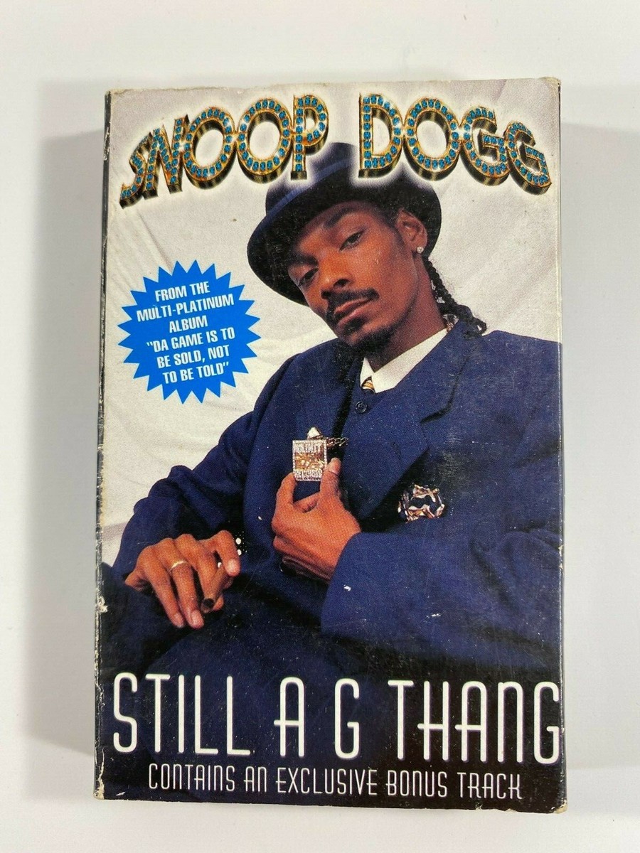 No Limit Records Cassette Single Still A G Thing Snoop Dogg 1998