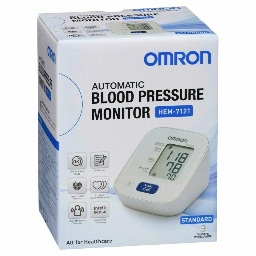 Omron HEM 7121 HEM 7121 HEM7121 Standard Upper Arm Blood Pressure