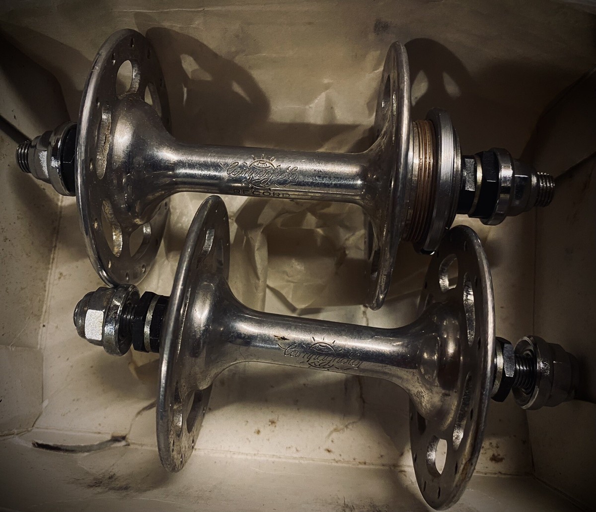 campagnolo pista ハブ 28h Campagnolo Low Flange Pista Hubs 28 Holes NOS | eBay