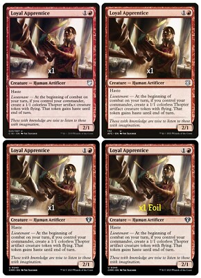MTG C18 AFC CMM Loyal Apprentice MINT (SELECT)