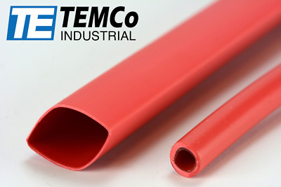Heat Shrink Tubo Colla Tubo Termoretraibile Marino 3/4" Rosso 3:1 Con Colla - Per Cablaggi, Impermeabilizzazione, Made In USA Prodotto USA Per Barche - Foto 10