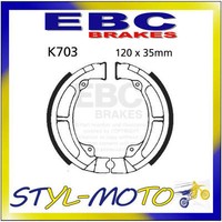 K703 Rachen Vorne Links EBC Kawasaki KDX 200 1983-1985