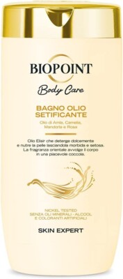 BIOPOINT Badöl seidige Haut 400ml Duschöl Amla Kamelie Mandel und Rose