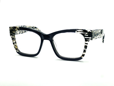 AUTHENTIC L.A.M.B. LA037 GRY Grey Women Square Eyeglasses 52mm 18 140
