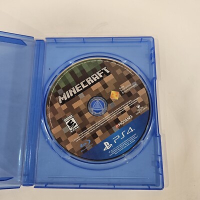 Minecraft - PS4 (PlayStation 4, 2014) Disc Only