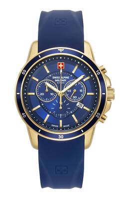 Swiss Alpine Military Herren Armbanduhr Douglas Silicon Armband  7089.9815