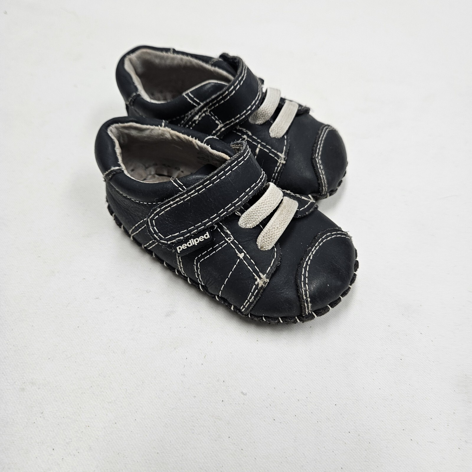 SAOLA Scarpe pedipede piedi nudi neonato bambino suola morbida taglia 6 12 blu navy