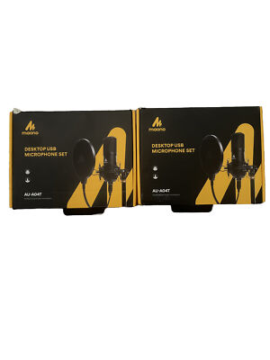 2 x Maono USB Tischmikrofone
