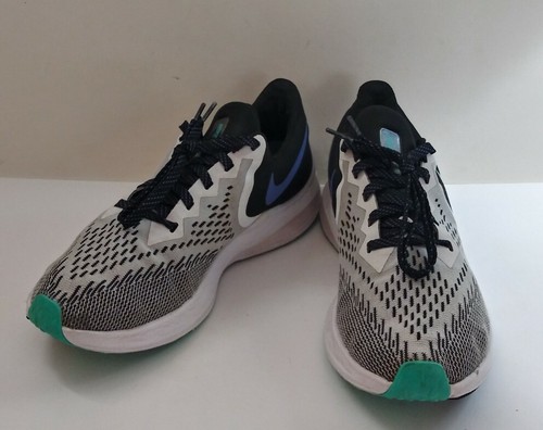 Nike Womens Winflo 6 AQ8228-001 White Gray Running Shoes Sneakers Size 8 - Picture 4 of 11