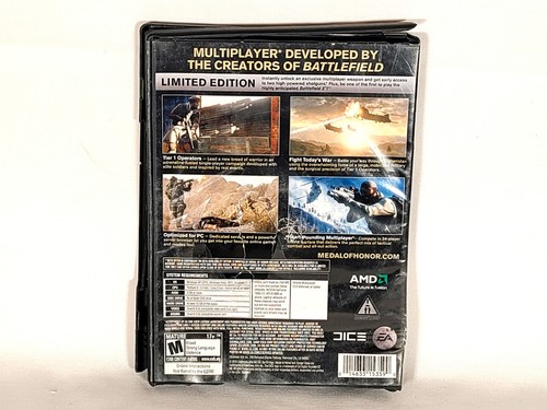 Medal of Honor (PC Windows DVD, 2010) completo di manuale - Foto 2 di 4