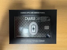 AquaVault Inc - Ultra Thin Credit Card Size Apple & Android Charger - AV10