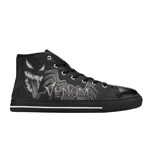 Venom Sneakers High Top Casual Canvas, Venom Sneakers
