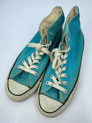 CONVERSE HIGH TOP SNEAKERS ALL STAR MADE IN USA US8.5 Blue LIGHT  