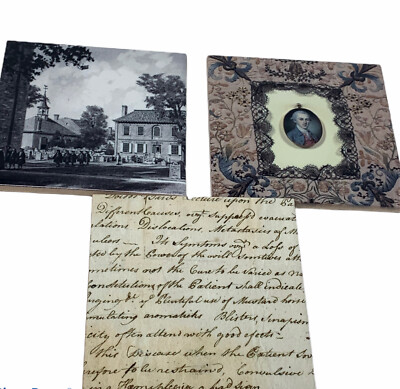 Columbia University 1754 Society Tile Cork Backed Coasters Set of 3 Donor Gift